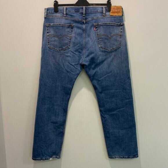 Levi's Straight Leg Blue Jeans Size 40 - Picture 12 of 15